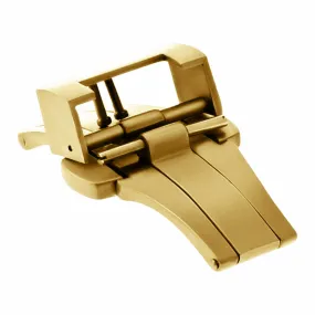 22MM DEPLOYMENT BUCKLE CLASP FOR THICK 3.5MM 5.5MM STRAP 40MM PANERAI GOLD