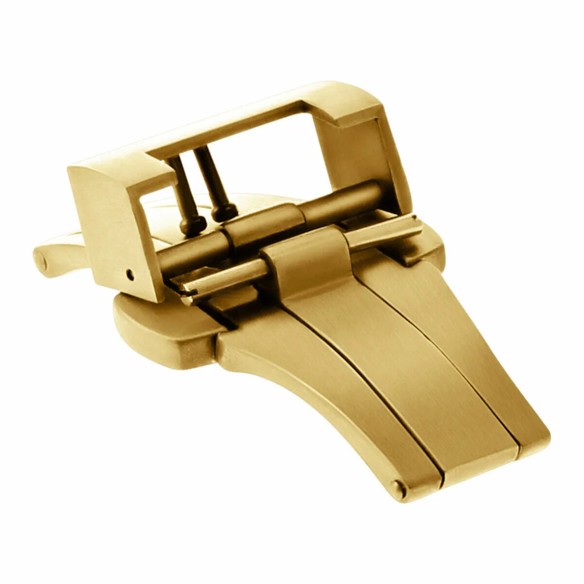 22MM DEPLOYMENT BUCKLE CLASP FOR THICK 3.5MM 5.5MM STRAP 40MM PANERAI GOLD