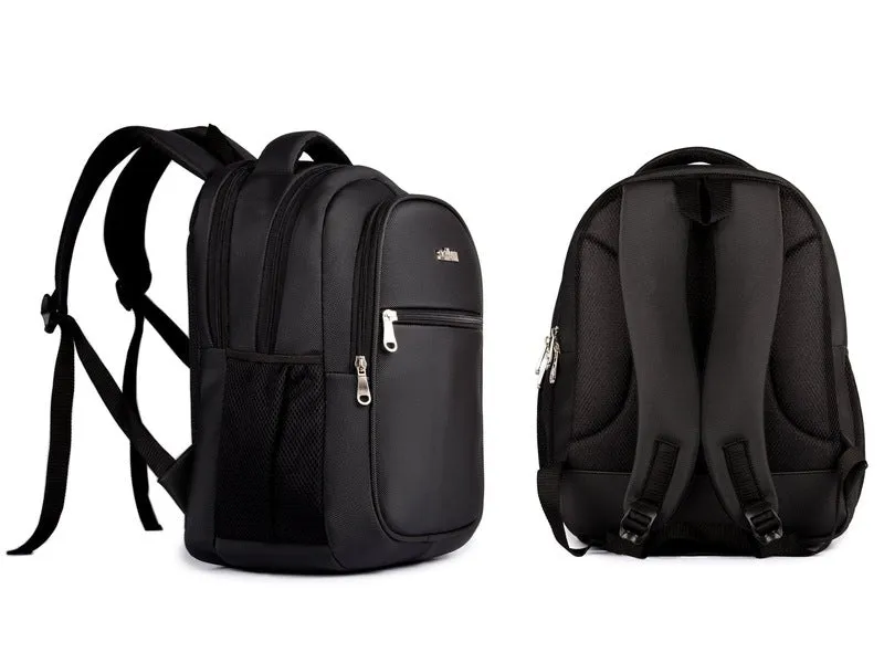 30 Ltrs Laptop Backpack with Water Resistant Material | 15.6 inch | Dark Grey
