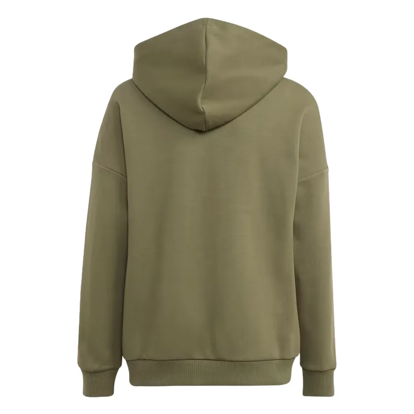 Adidas Originals felpa con cappuccio da ragazzi logo Future IM0076 verde oliva nero