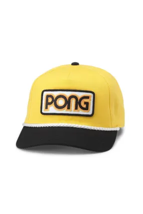 American Needle Atari Pont Roscoe Hat in Gold Black