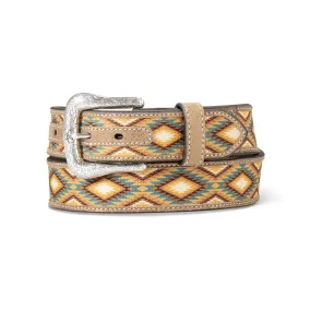 Ariat Womens Belt | Southwest | Diamond Inlay