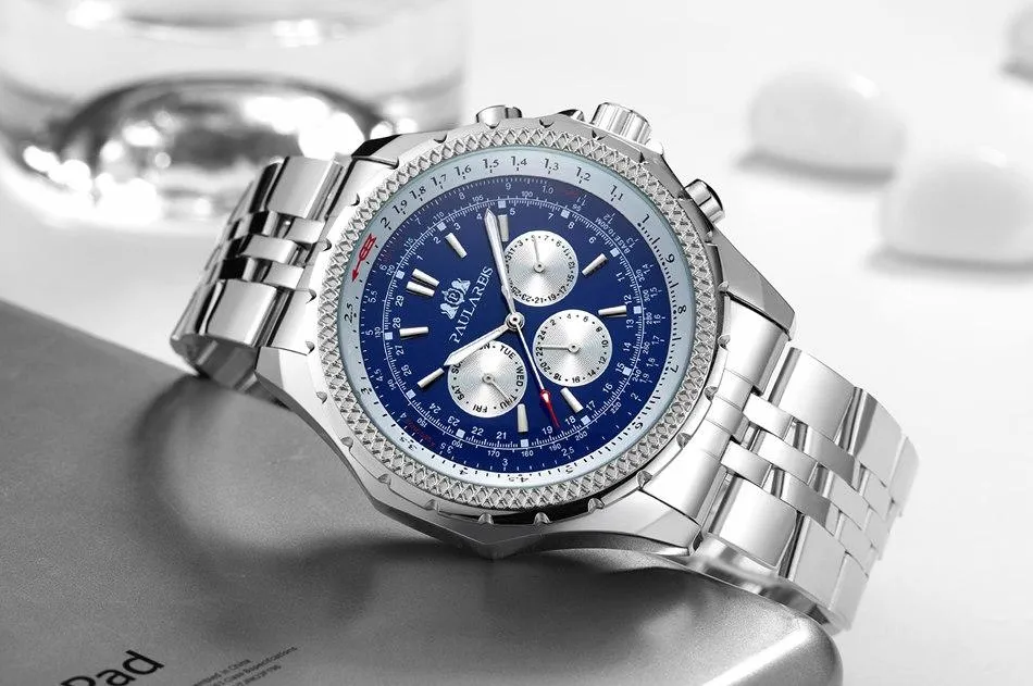 Automatic Navitimer Stainless Steel Watch