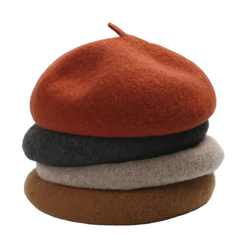 Baudelaire Knitted Wool Beret