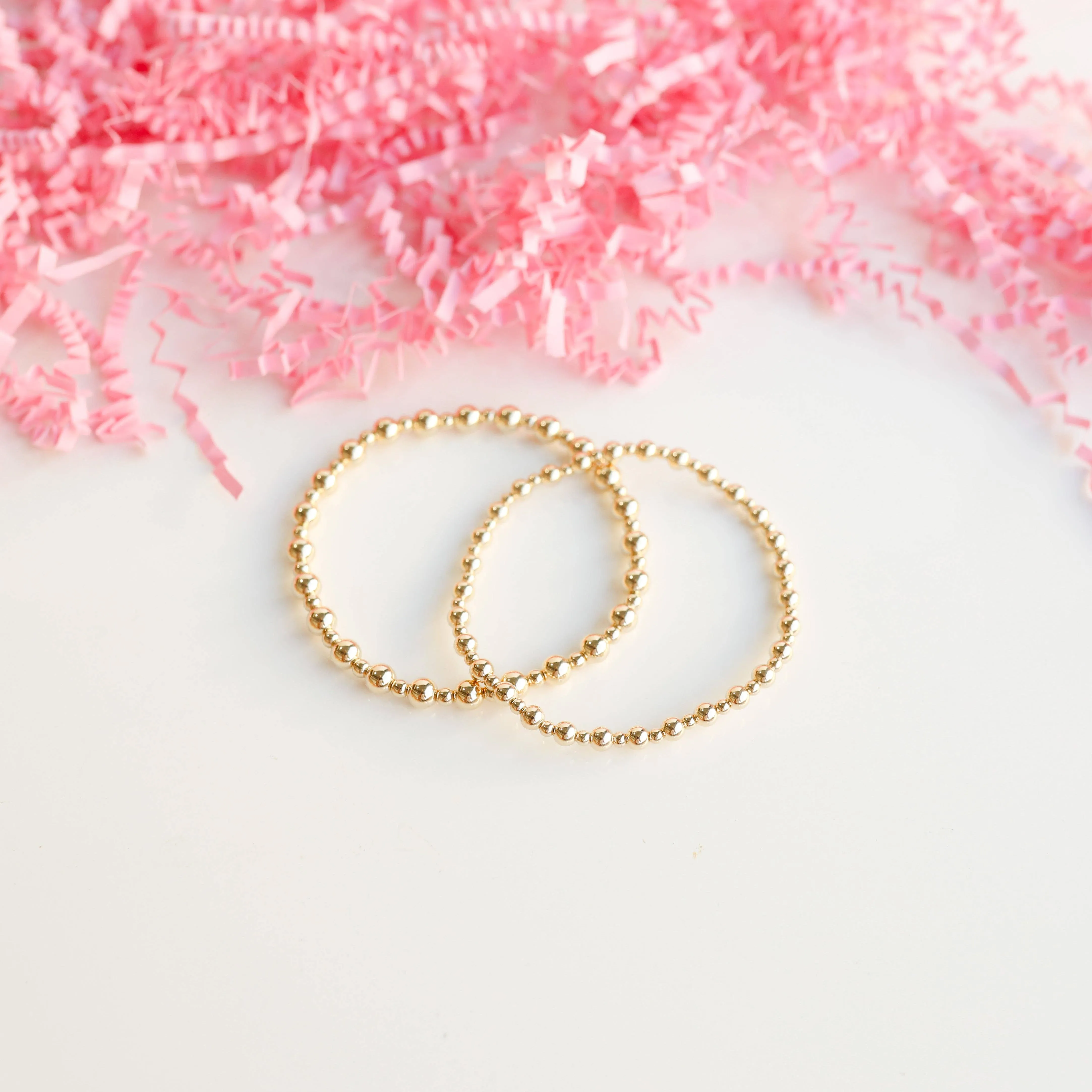 Beaded Blondes - Mini Katy Bracelet in Gold