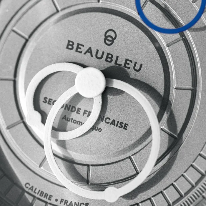 BEAUBLEU Seconde Française 20.24 Pearl Gray Steel Bracelet