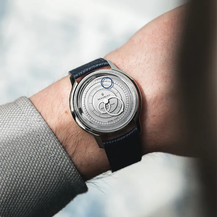 BEAUBLEU Seconde Française 20.24 Pearl Gray Steel Bracelet
