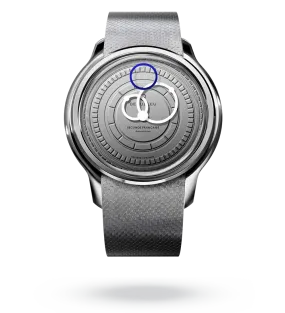 BEAUBLEU Seconde Française 20.24 Pearl Gray Steel Bracelet