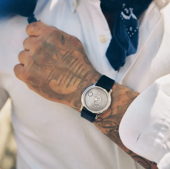BEAUBLEU Seconde Française 20.24 Pearl Gray Steel Bracelet