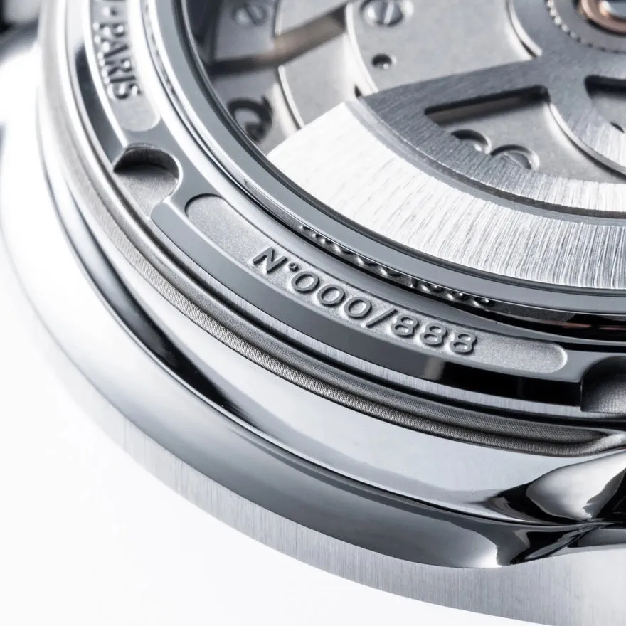 BEAUBLEU Seconde Française 20.24 Pearl Gray Steel Bracelet