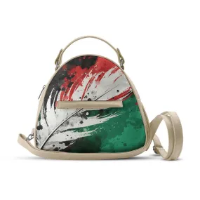 Beige Mini Voyage Backpack palestine