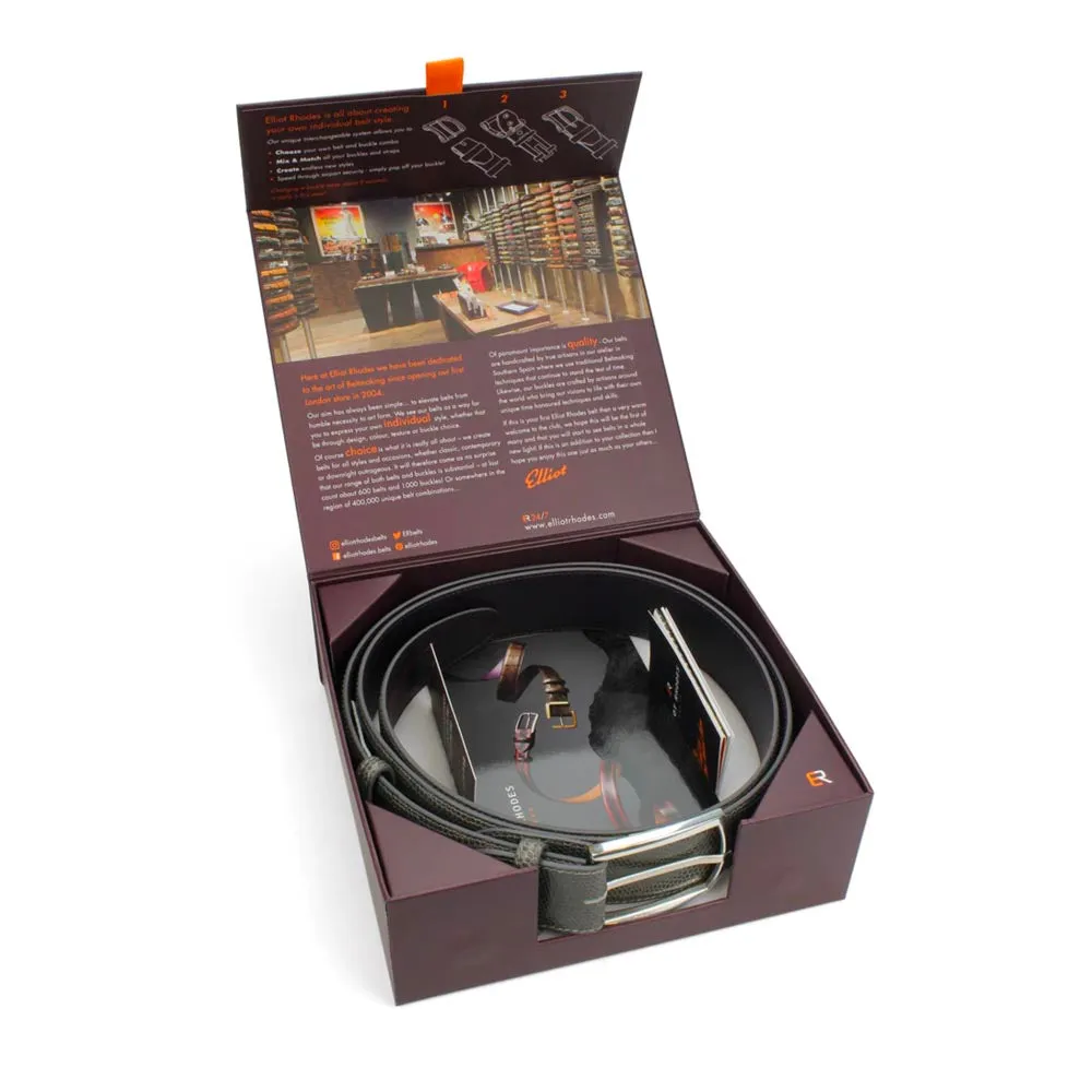 Black Diamond Texture Roller Belt