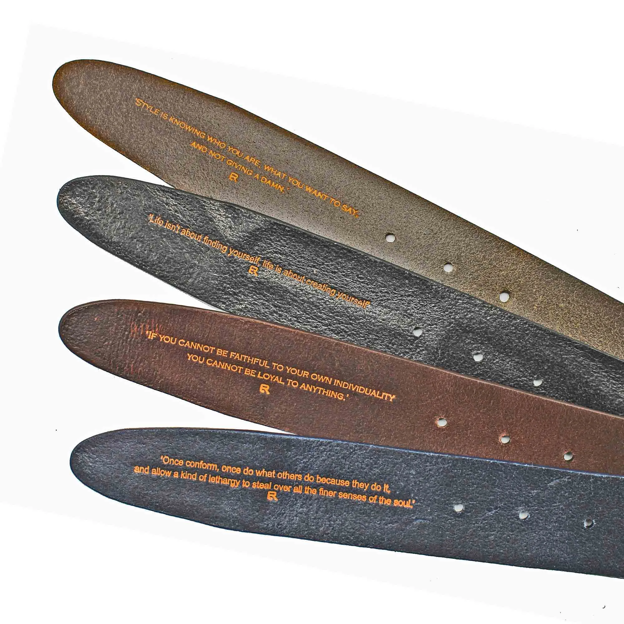 Black Diamond Texture Roller Belt