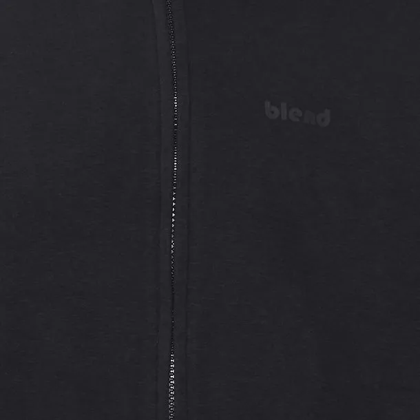 Blend felpa da uomo con cappuccio e cerniera intera Downton 20714494 194007 nero