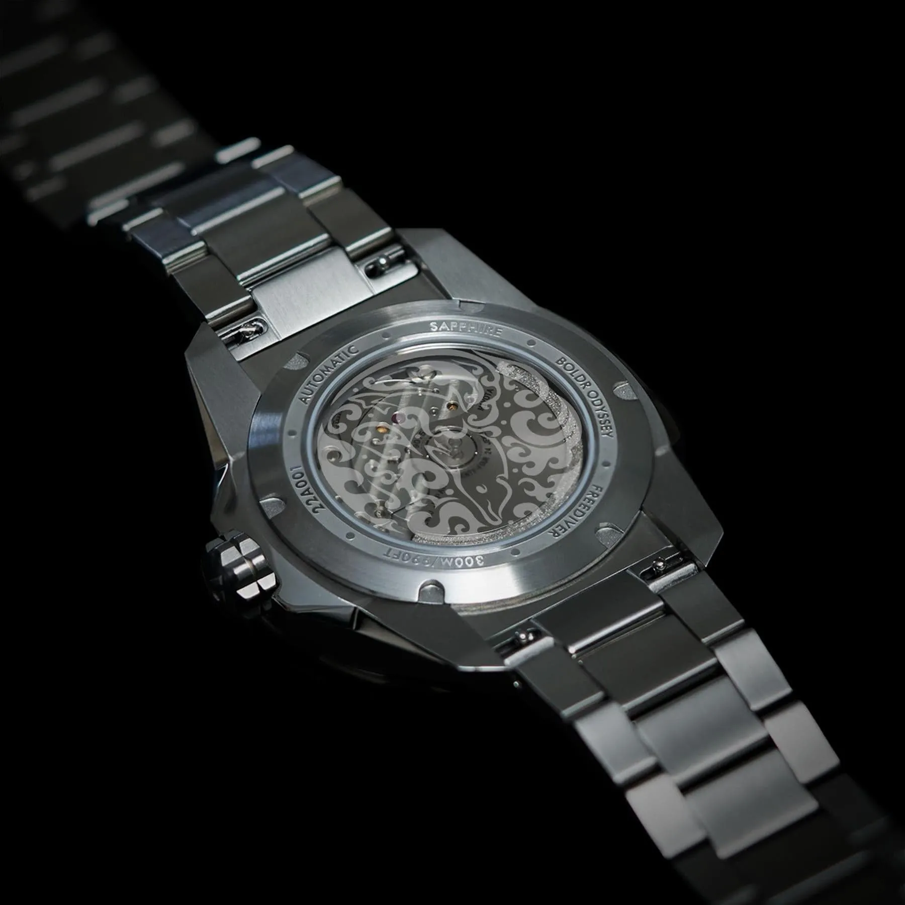 Boldr Odyssey Freediver GMT Black / Green LIKE NEW