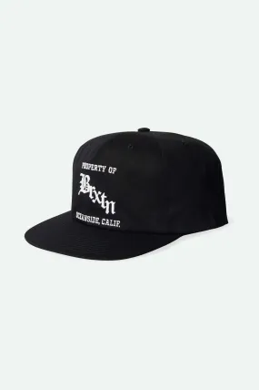 Brixton Home Team Snapback Cap