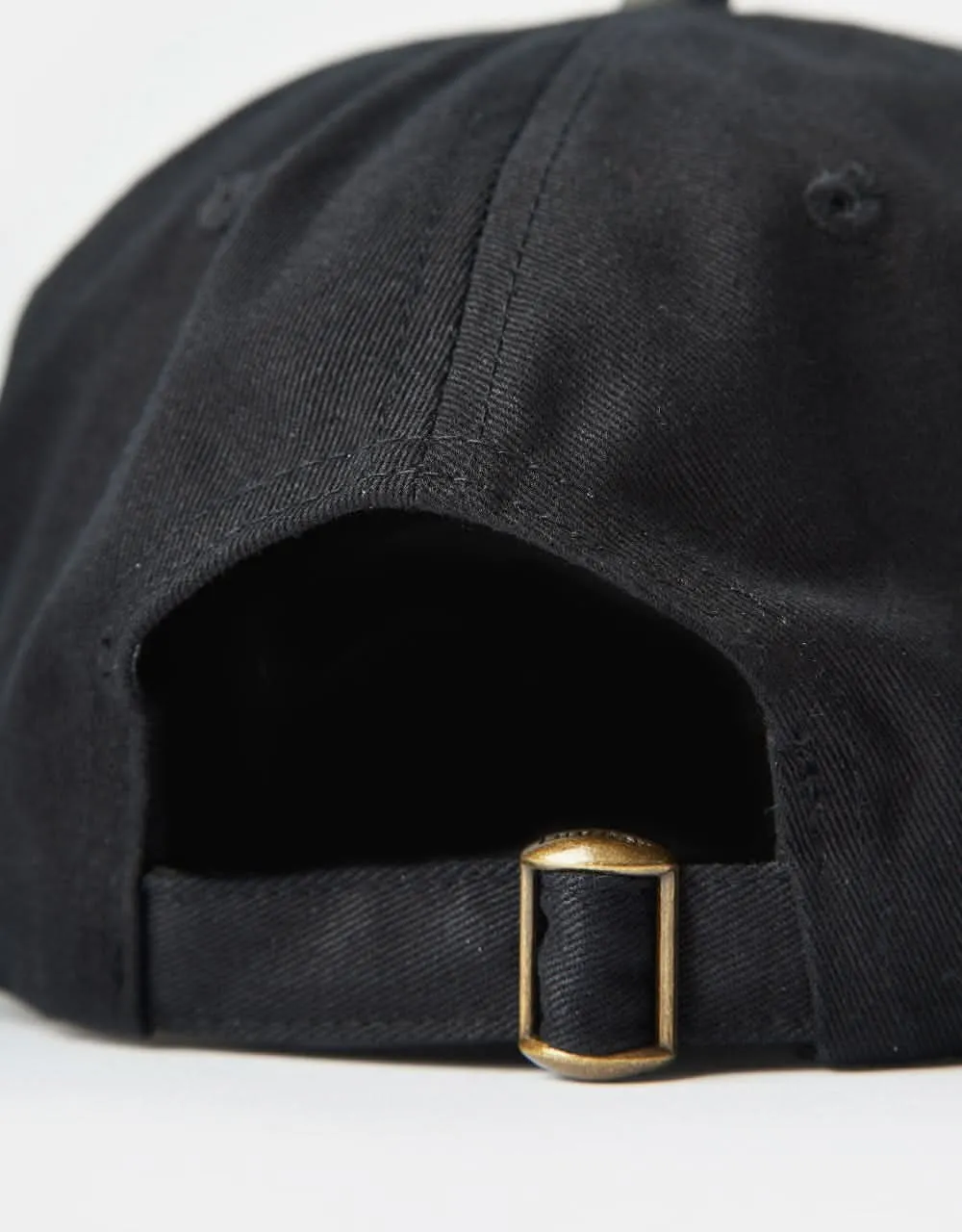 Butter Goods Big Apple 6 Panel Cap - Black/Grey