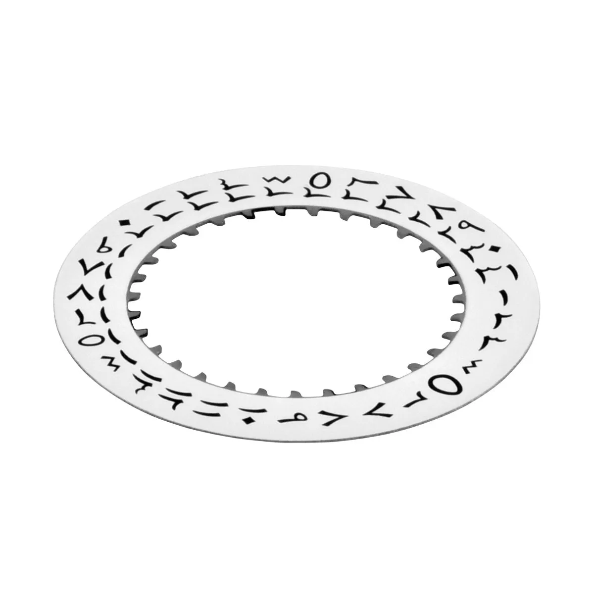 CALENDAR DATE DISC FOR ROLEX 5513 GMT 1675 1680 1520 1530 1560 1570 ARABIC WHITE