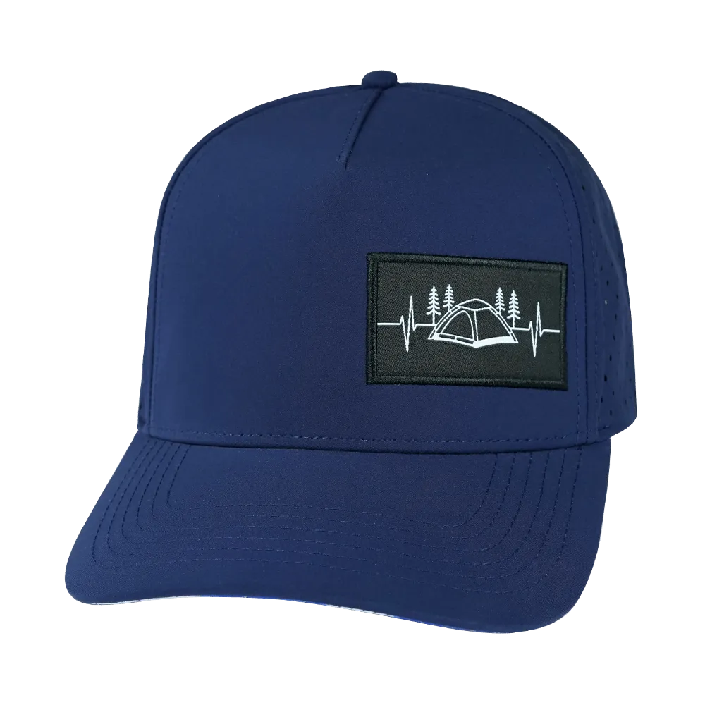 Camping Hat | Trucker Hat | Royal Blue