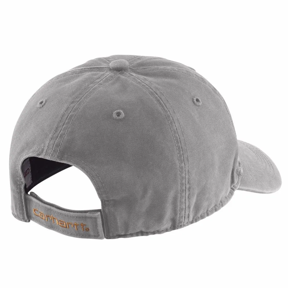 'Carhartt' Men's Adjustable Canvas Cap - Asphalt
