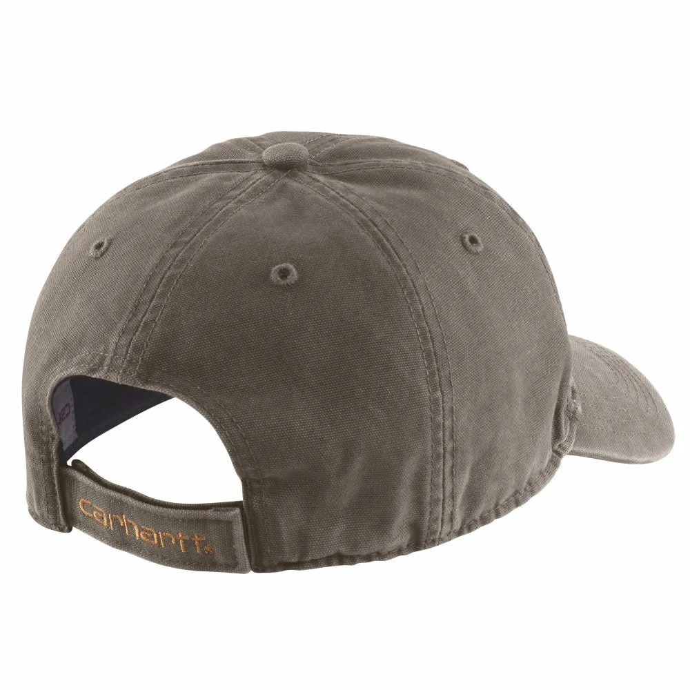 'Carhartt' Men's Adjustable Canvas Cap - Driftwood
