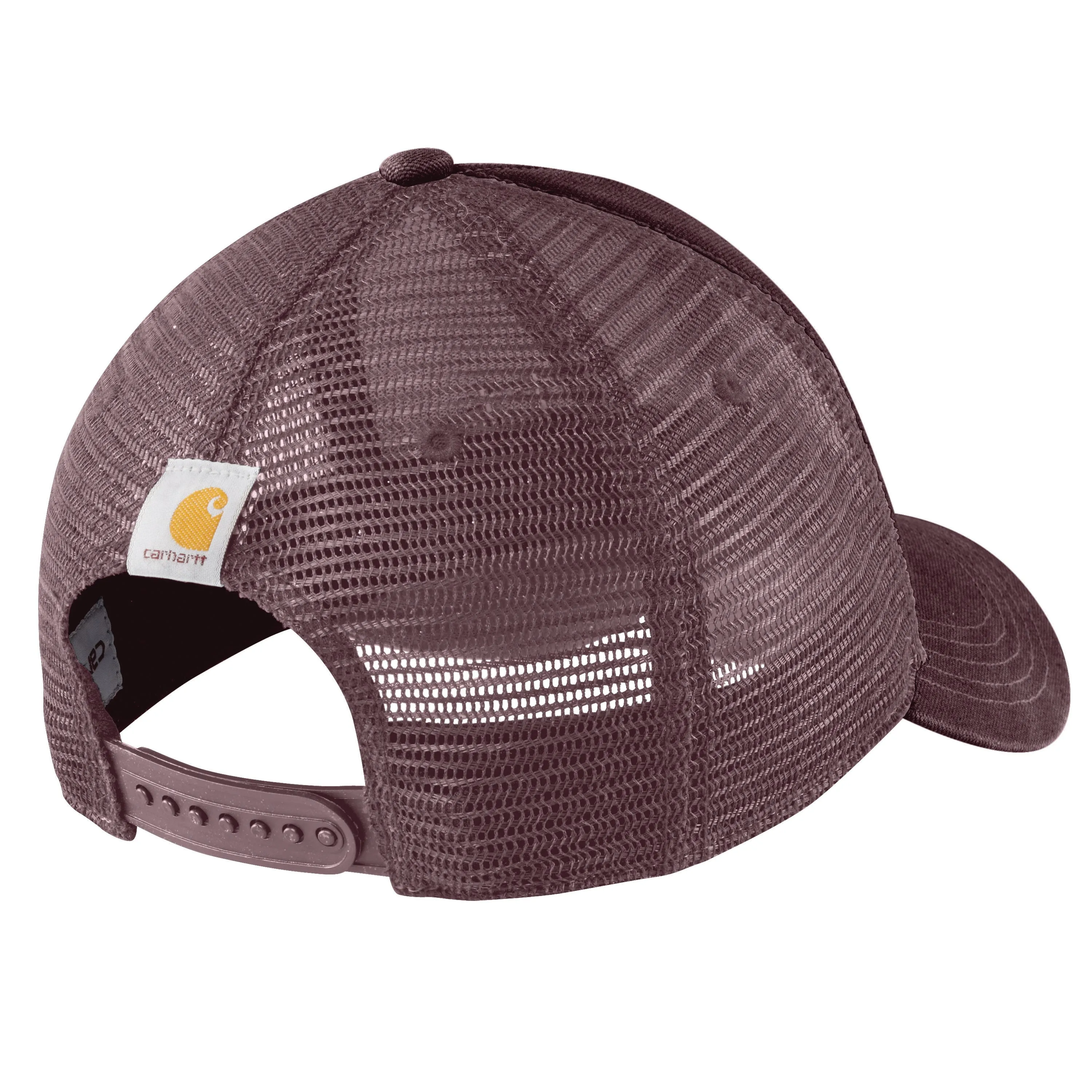 'Carhartt' Men's Canvas Mesh-Back Logo Graphic Cap - Port