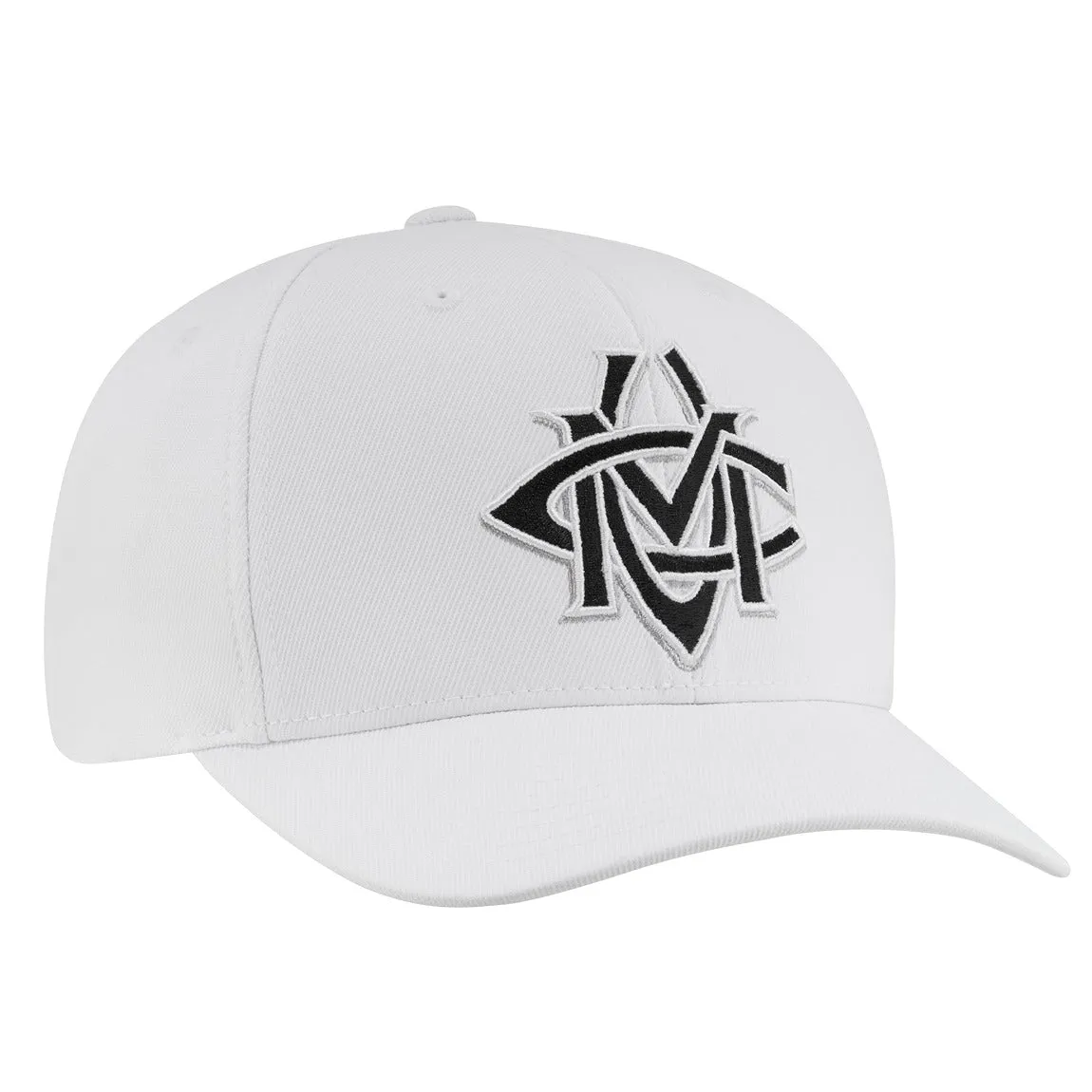 CCM Monochrome Structured Adjustable Cap (White) - Senior