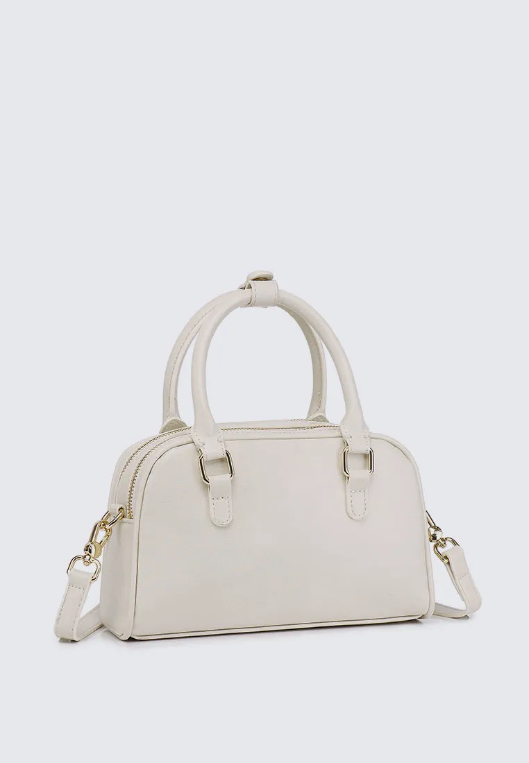 Cherry Bomb Chubby Top Handle Bag (Cornsilk)