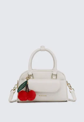 Cherry Bomb Chubby Top Handle Bag (Cornsilk)