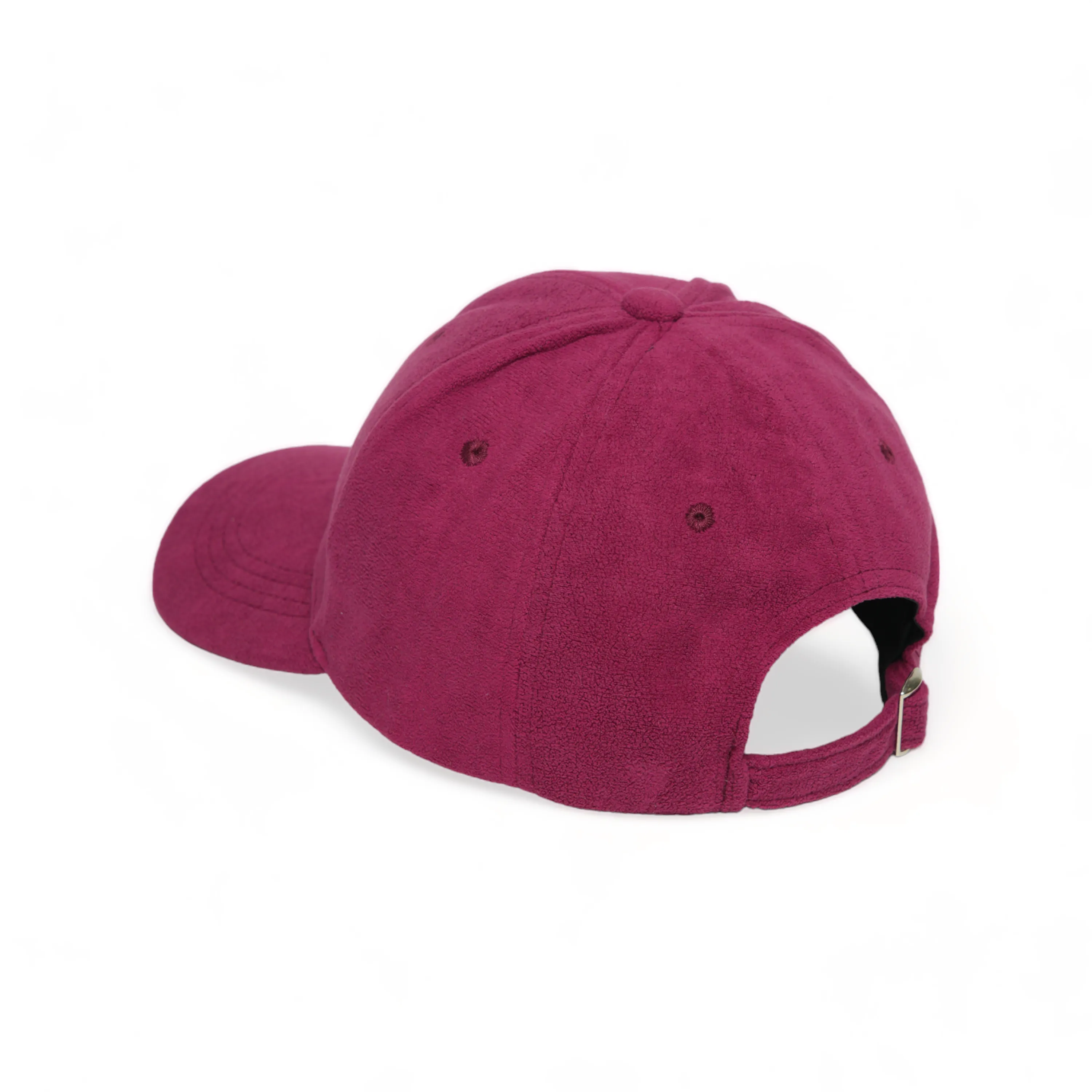 Chokore Structured Suede Baseball Cap (Red)