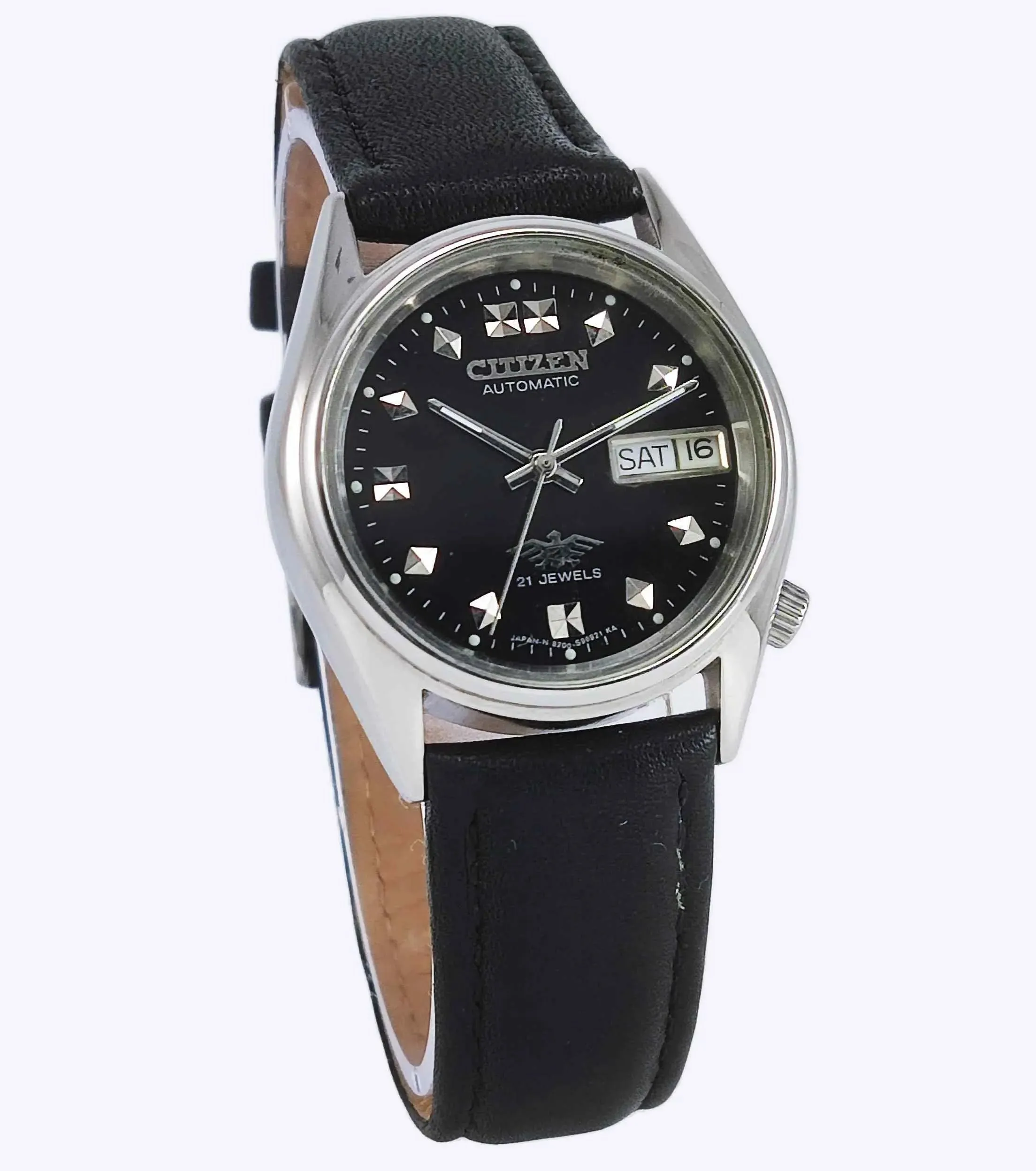 Citizen Automatic 6650A Golden Dial 21 Jewels Women Mechanical Watch