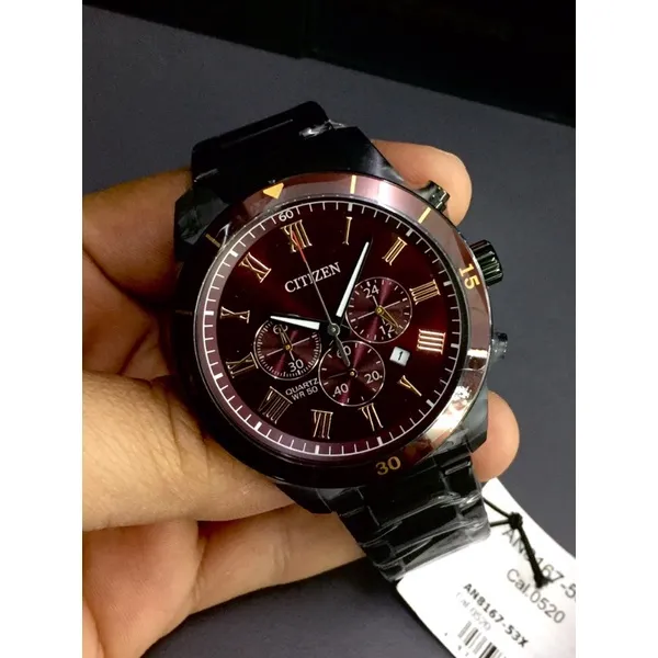 Citizen Quartz Chronograph Watch – Model AN8167.53X