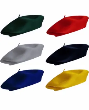 Classic Berets / Fall accessories  / Wool hats /  10 different colors / bestselling berets