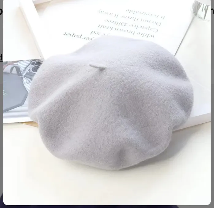 Classic Berets / Fall accessories  / Wool hats /  10 different colors / bestselling berets