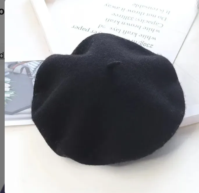 Classic Berets / Fall accessories  / Wool hats /  10 different colors / bestselling berets