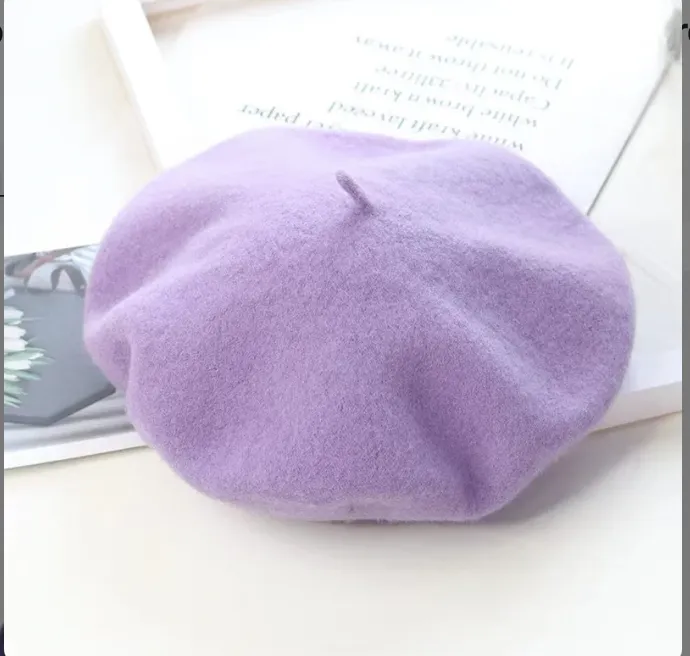 Classic Berets / Fall accessories  / Wool hats /  10 different colors / bestselling berets