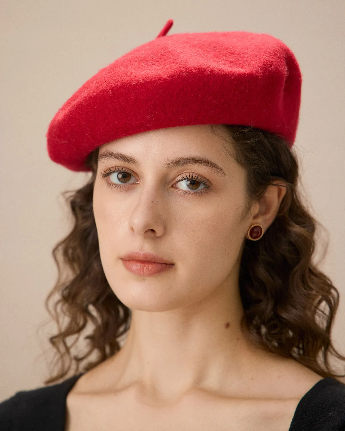 Classic Wool Beret Hat