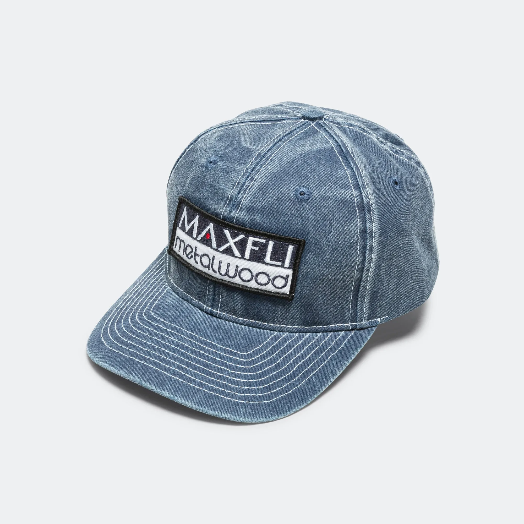 Contrast Stitch 6-Panel Hat x Maxfli - Navy