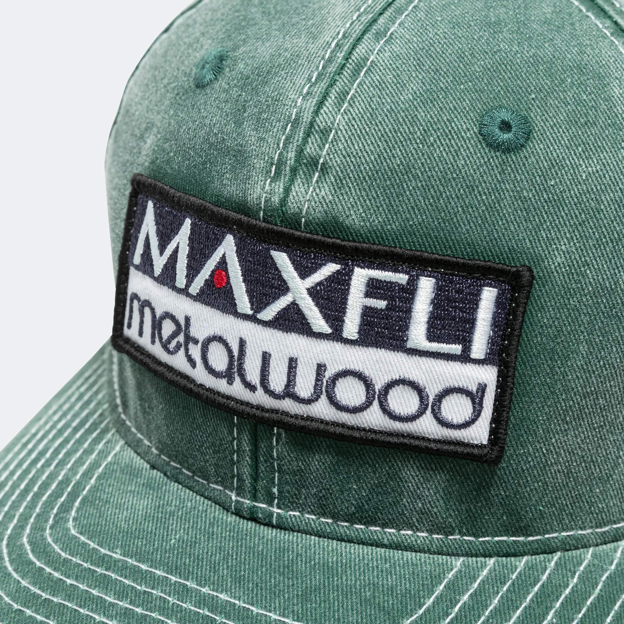 Contrast Stitch 6-Panel Hat x Maxfli - Spruce