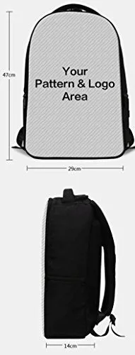 Crazytravel Fashion Laptop Backpack Travel Casual Notebook Rucksack Schoolbag Computer Satchel