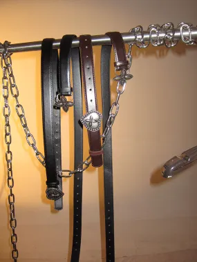 Cross Heart Metal Belt