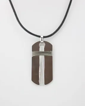 Cross Thong Necklace