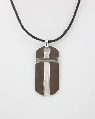 Cross Thong Necklace