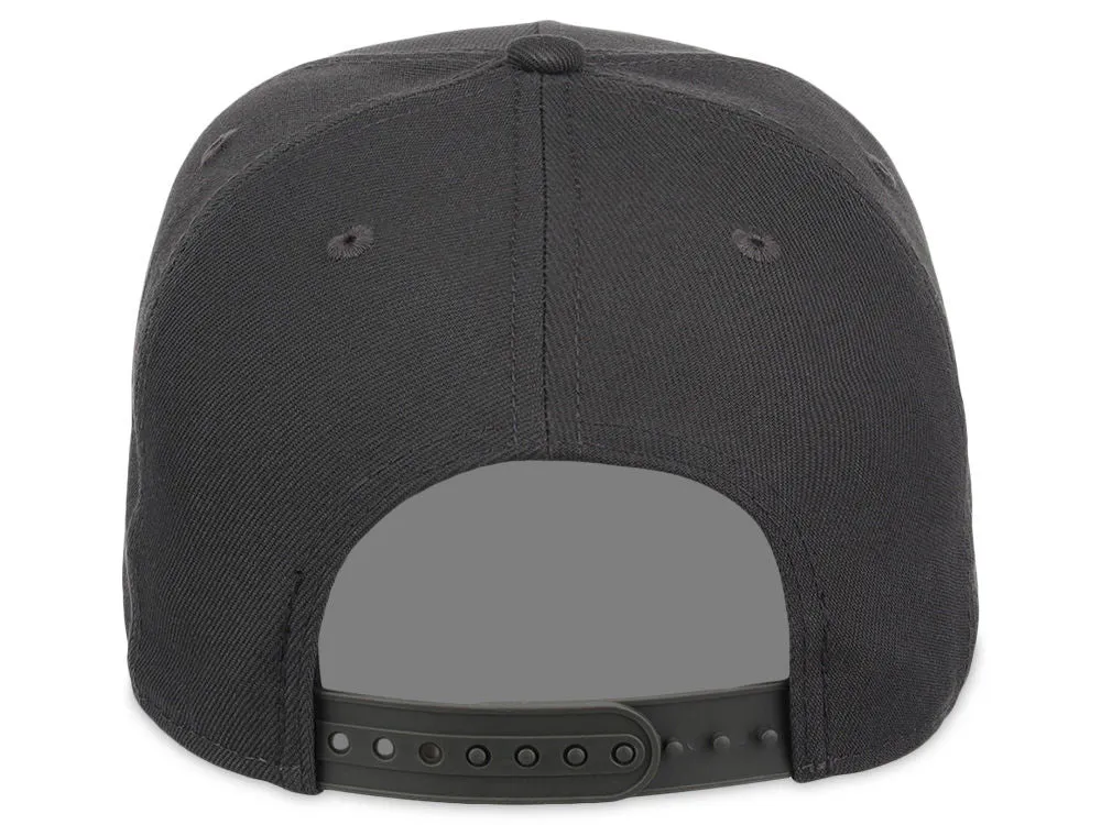 Crowns By Lids Hook Shot A-Frame Cap - Charcoal