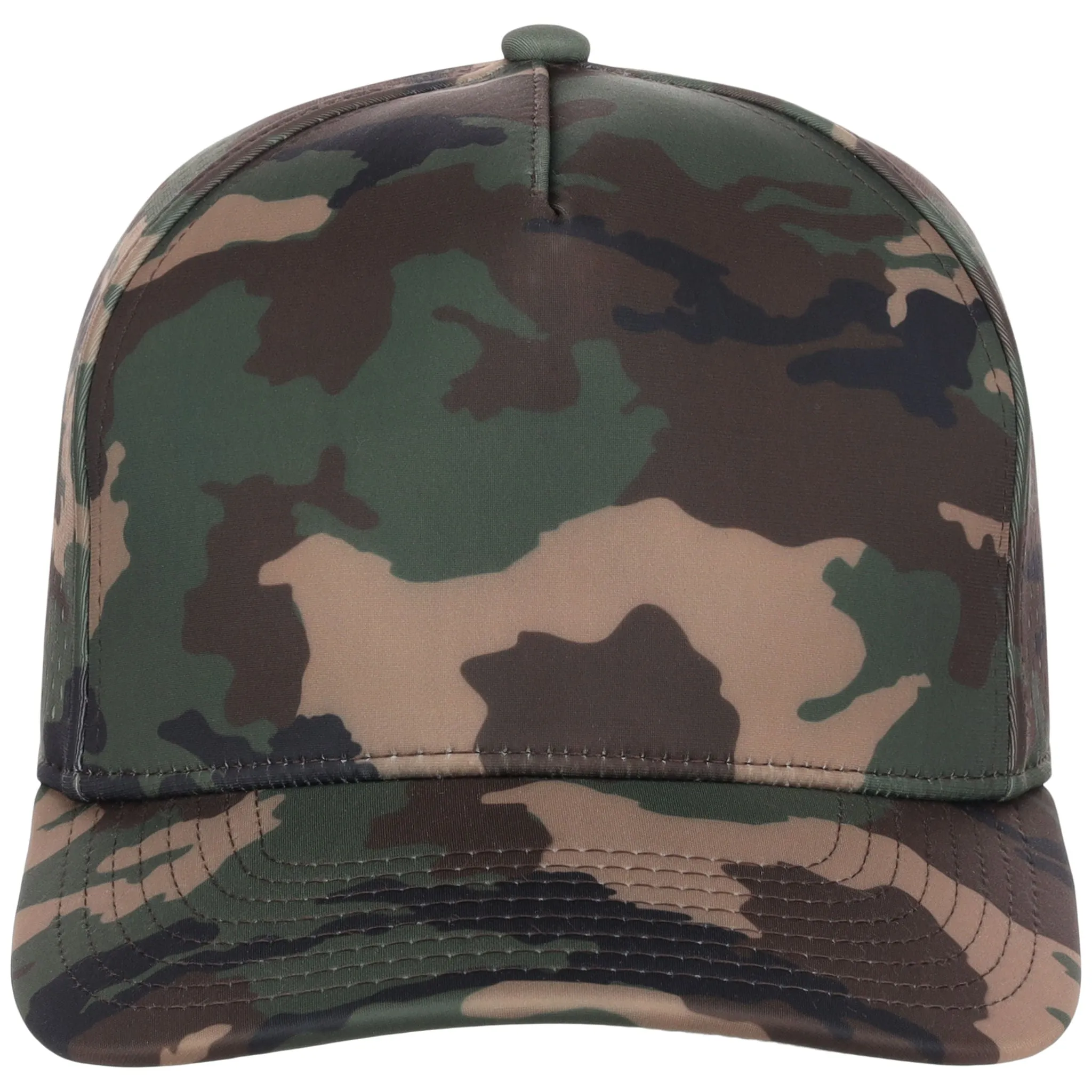 Crowns By Lids Tee Box 5-Panel Tech Cap - Camo