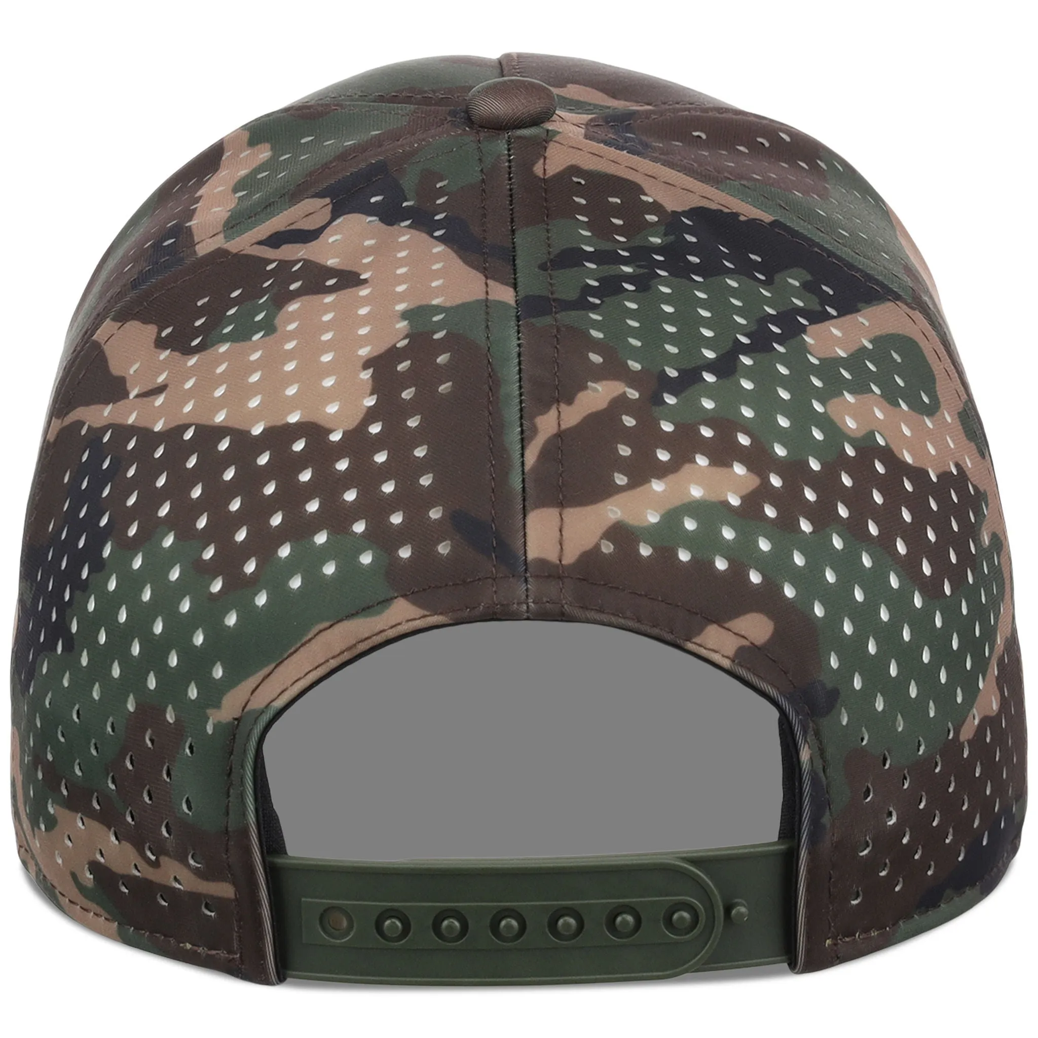 Crowns By Lids Tee Box 5-Panel Tech Cap - Camo