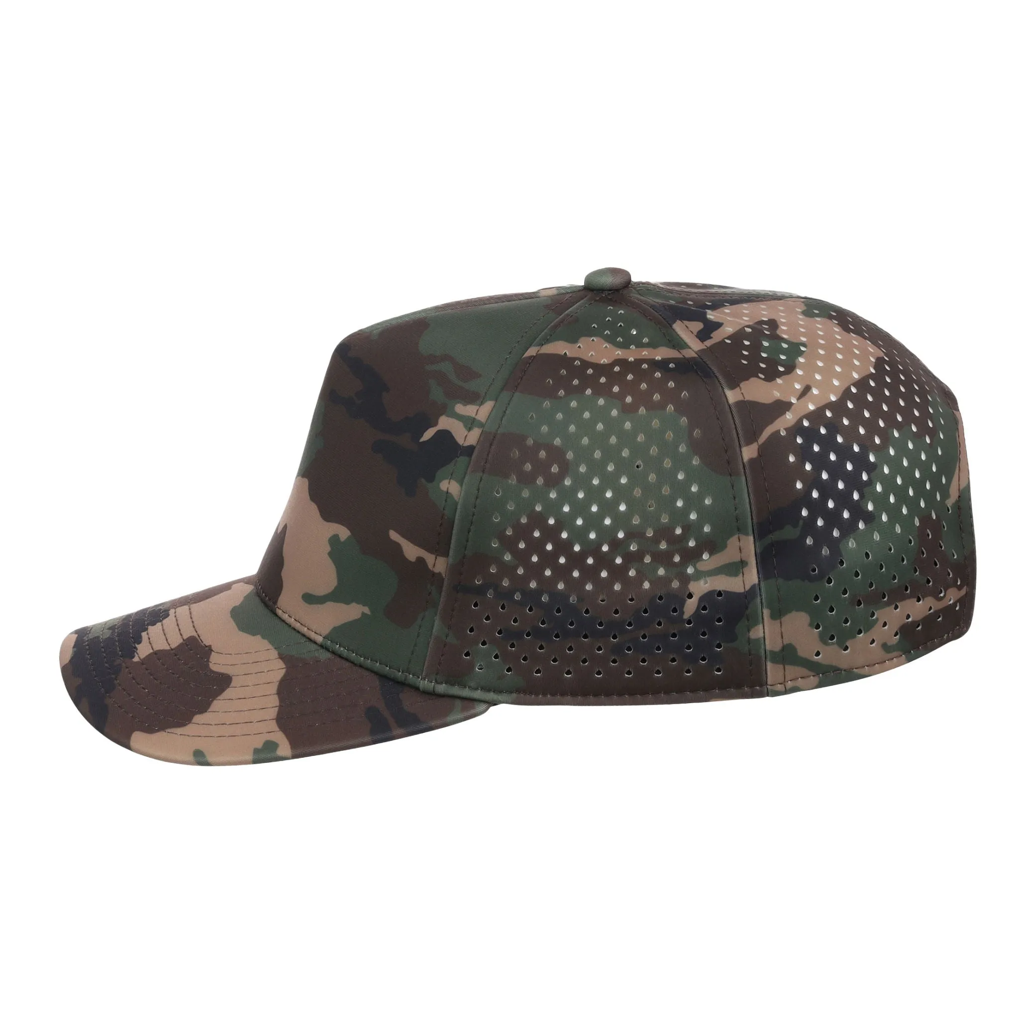 Crowns By Lids Tee Box 5-Panel Tech Cap - Camo