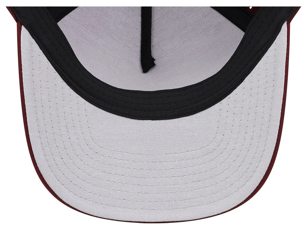 Crowns By Lids Tee Box 5-Panel Tech Cap - Maroon
