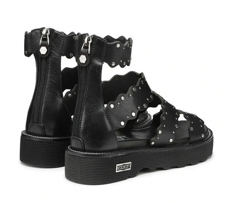 Cult sandalo da donna in pelle Ziggy 3440 CLW344000 nero