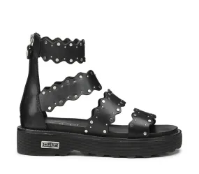 Cult sandalo da donna in pelle Ziggy 3440 CLW344000 nero